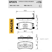 ������� ������ Chrysler Sebring 07-10 GP2076 Sangsin Brake GP2076 GP2076 ����