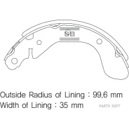 ������� ��������� ���. Chevrolet AVEO 1.2-1.5 05- SA129 Sangsin Brake SA129 SA129 ����