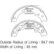 ������� ��������� ���������� Sangsin Brake SA159 SA159 ����
