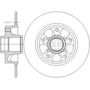 ���� ��������� ������! Renault Fluence/Megane 08 Sangsin Brake SD3070 SD3070 ����