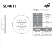 ���� ��������� Sangsin Brake SD4011 SD4011 ����