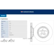 ���� ��������� SD4034 Toyota Highlander 09- SD4034 Sangsin Brake SD4034 SD4034 ����