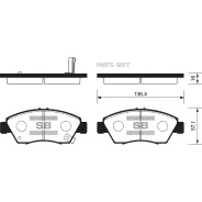 ������� ��������� �������� Sangsin Brake SP1221 SP1221 ����