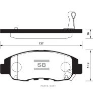 ������� �������� ��������! Honda Accord all 90-93/CR-V 2.0i 02 SP1231 Sangsin Brake SP1231 SP1231 ����