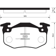 ������� ��������� �������� Peugeot 306 1.8i-2.0i/2.0HDi 93-00 SP1242 Sangsin Brake SP1242 SP1242 ����