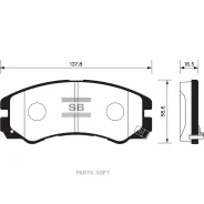 ������� ��������� �������� Opel Monterey 3.2i/3.1TD 91-98 SP1267 Sangsin Brake SP1267 SP1267 ����