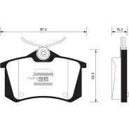 ������� �������� ������! VW GolfII/III/Passat 1.6-2.8/1.9TDi 88-99 SP1391 Sangsin Brake SP1391 SP1391 ����