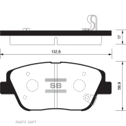 ������� ��������! �������� Hyundai Sonata V2.0CRDi 09 SP1398SNS Sangsin Brake SP1398 SP1398 ����