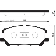 ������� �������� �������� Sangsin Brake SP1456 SP1456 ����