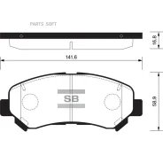 ������� �������� �������� Sangsin Brake SP1451 SP1451 ����