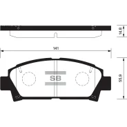 ������� �������� �.! Toyota Rav 4 2.0VVT-I 06/Avensis 1.6VVTi-2.0VVTi 99-03 SP1466 Sangsin Brake SP1466 SP1466 ����