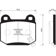 ������� ��������� �������� Sangsin Brake SP1495 SP1495 ����