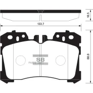 ������� �������� �.! Lexus LS460/LS600 06 SP1496 Sangsin Brake SP1496 SP1496 ����