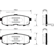 ������� ��������� ������ Sangsin Brake SP1520 SP1520 ����