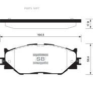 ������� �������� ��������! Lexus IS II 2.5/2.2D 05 SP1543 Sangsin Brake SP1543 SP1543 ����