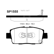 ������� ��������� �������� Sangsin Brake SP1555 SP1555 ����