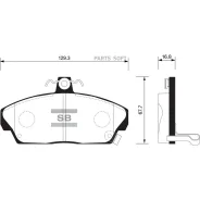 ������� �������� �.! Honda Civic 1.4-2.0 16V 95-01, Rover 200/400 90-00 SP1571 Sangsin Brake SP1571 SP1571 ����