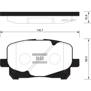������� ��������� �������� Sangsin Brake SP1591 SP1591 ����