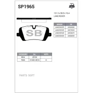 ������� �������� ������! Land Rover Range Rover/Range Rover Sport 5.0/3.0TD/4.4TD 12 SP1965 Sangsin Brake SP1965 SP1965 ����