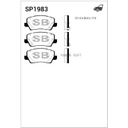 ������� ��������� Sangsin Brake SP1983 SP1983 ����