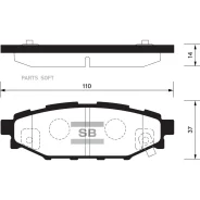 ������� ��������� ������ Sangsin Brake SP2118 SP2118 ����