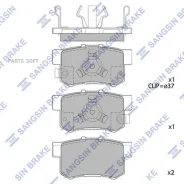������� ��������� �������� ������ Honda Accord EURO (Severe DUTY) SP2116SD Sangsin Brake SP2116SD SP2116SD ����