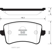 ������� ��������� ������ Sangsin Brake SP2146 SP2146 ����