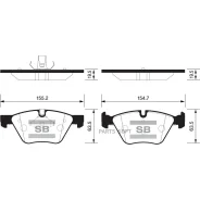 ������� ��������� �������� Sangsin Brake SP2159 SP2159 ����