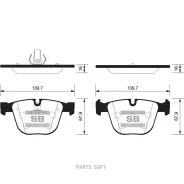 ������� ��������� ������ Sangsin Brake SP2164 SP2164 ����