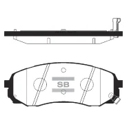 ������� �������� ��������! KIA Carnival 2.7i V6/2.9CRDi 06 SP2223 Sangsin Brake SP2223 SP2223 ����