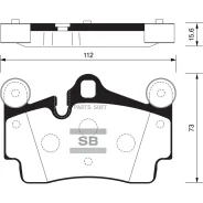 ������� �������� ���.! VW Touareg 3.2i/4.2i/2.5TDi/5.0TDi 02 SP2198 Sangsin Brake SP2198 SP2198 ����