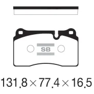������� �������� ��������! VW Touareg, Range Rover 3.2-4.2i/3.0TDi 05 SP2235 Sangsin Brake SP2235 SP2235 ����