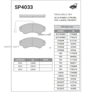 ������� �������� ��������! Peugeot Boxer 2.0HDi/2.8HDi, Fiat Ducato 2.8D/JTD 02 SP4033 Sangsin Brake SP4033 SP4033 ����