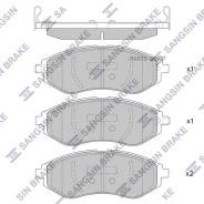 ������� �������� ��������! Daewoo Kalos 1.2i/1.4i02 SP4207 Sangsin Brake SP4207 SP4207 ����
