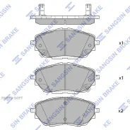 ������� ��������� ��������! Toyota C-HR 16 SP4213A Sangsin Brake SP4213A SP4213A ����