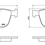 ������� ��������� ������ Brembo P06053 ��� BMW P06053 ����
