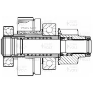 ������ �������� ������� ��� �/� Toyota Land Cruiser Prado J120 02- 4.0i VCS 1916 Startvolt VCS1916 VCS1916 ����
