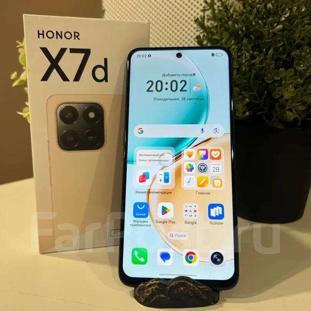 Honor X7d. �/�, 128 ��, ������, 3G, 4G LTE, Dual-SIM, ������� ������� ����