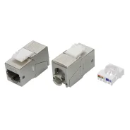 ������ Keystone RJ45 CAT 6 �������������� (STP), 180 ��������, ����������� ����