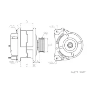 ��������� Iveco 100 E 17, 120 E 18, 120 EL 17, 150 E 28, 75 E 13, 80 E 21, Iveco EuroCargo (SM12355) Saemoto SM12355 SM12355 ����