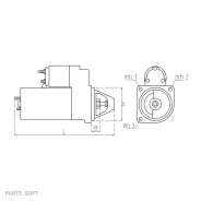 ������� Mercedes BENZ 211, 316, C 270, E 270, E 320, Sprinter 216, Sprinter 416 (SM15286) Saemoto SM15286 SM15286 ����