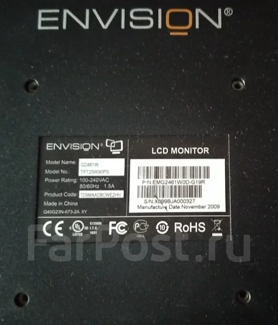 Envision. 24", ���������� �� (LCD, LED, QLED) ����