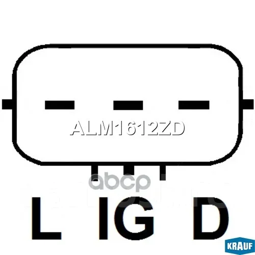 ��������� 80Amp Krauf ���. ALM1612ZD ALM1612ZD ����