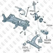 ����������� ��������� ������ ������ VW Passat 05- Fixar FG0244 FG0244 ����