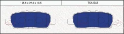 ������� ��������� �������� ������ Infiniti FX35/37/45 03-/ Nissan Cube/Juke/Murano/Qashqai/Teana�/X-Trail 01-/ Renault Koleos 08- Tatsumi TCA1062 TCA1...