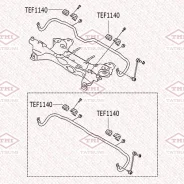 ������ ������������� ��������� KIA Rio 05- Tatsumi TEF1140 TEF1140 ����