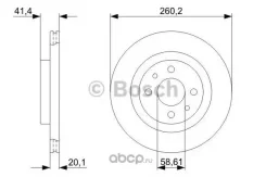 ���� ����. ���. ����. [260x20] 4 ���. LADA 110/111/112 1.5 01/95- (14 ) Bosch 0986479346 0986479346 ����