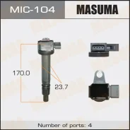 ������� ��������� Toyota Land Cruiser 09/02- Masuma MIC-104 MIC104 ����