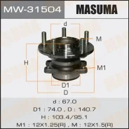 ��������� ���. ����. [�������] Mitsubishi Lancer X/ Outlander/ ASX/ Peugeot 4007/ 4008 4x2 06- Masuma MW-31504 MW31504 ����