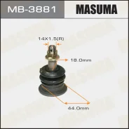 ����� ������� ���. ����. Toyota Hilux 2.5-3.0 05- Masuma MB-3881 MB3881 ����